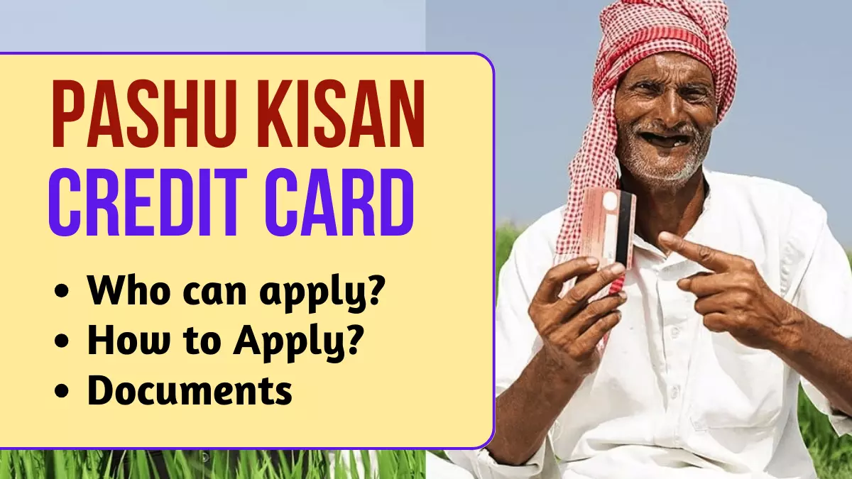 Eligibility For Pashu Kisan Credit Card
