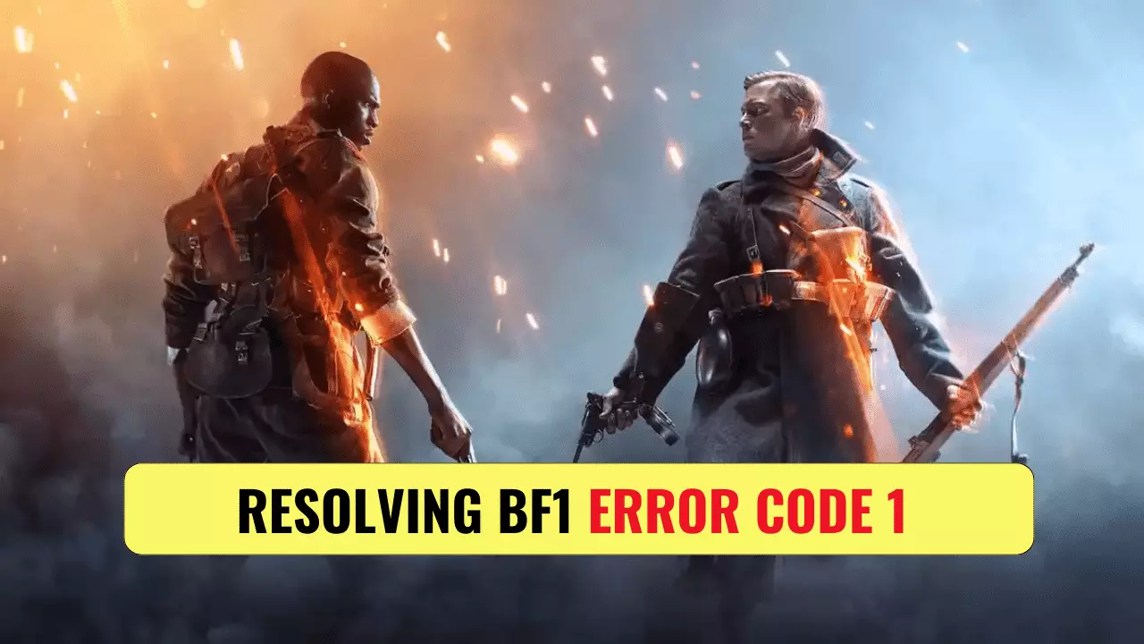 how to fix error code 1 battlefield 1