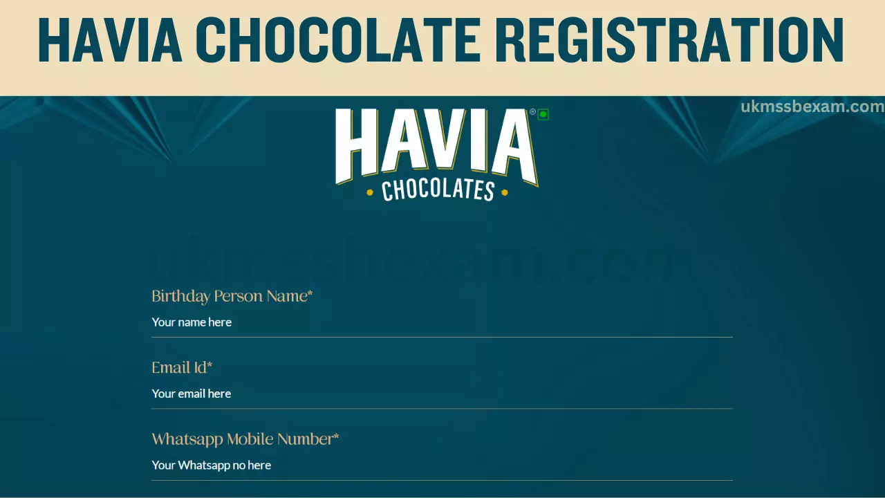 Havia Free Chocolate Registration