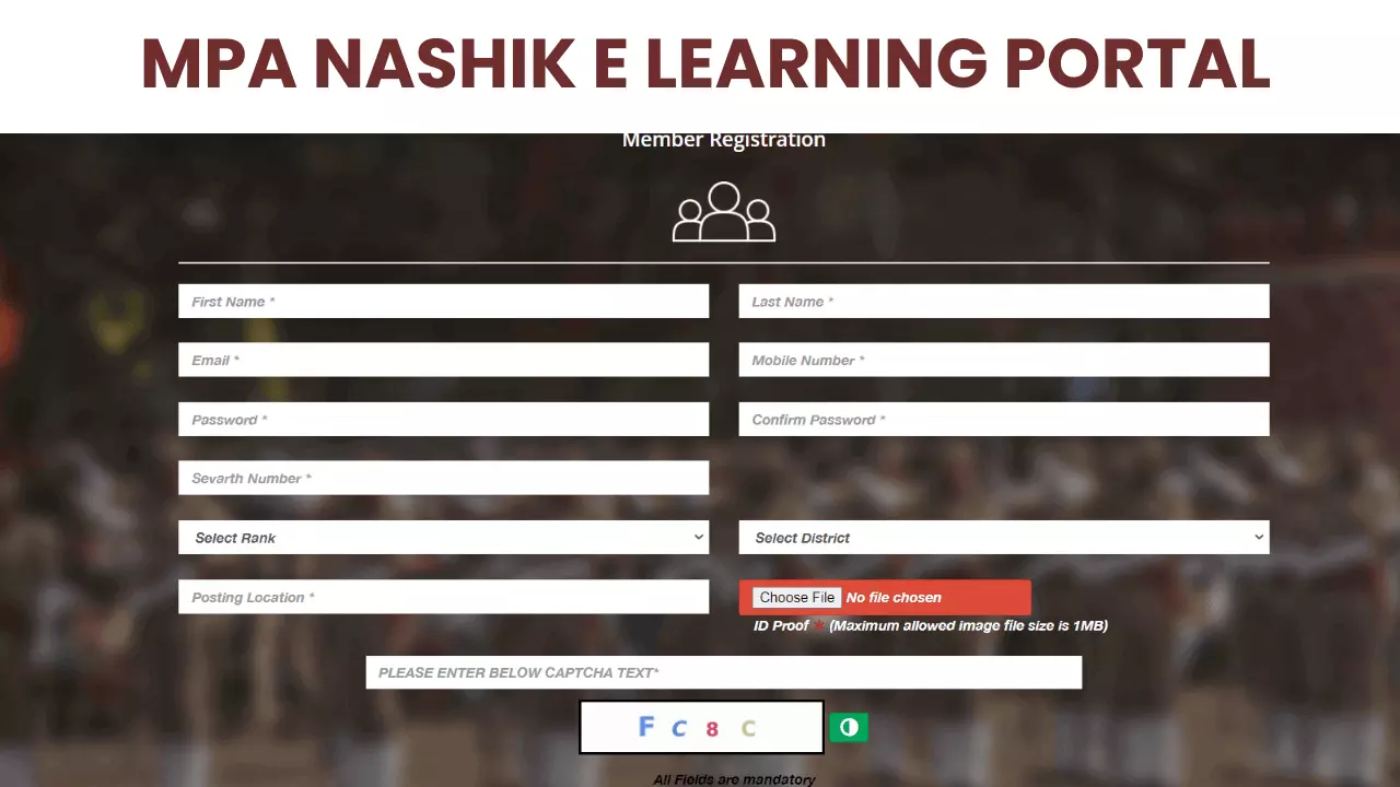 MPA Nashik E Learning Portal