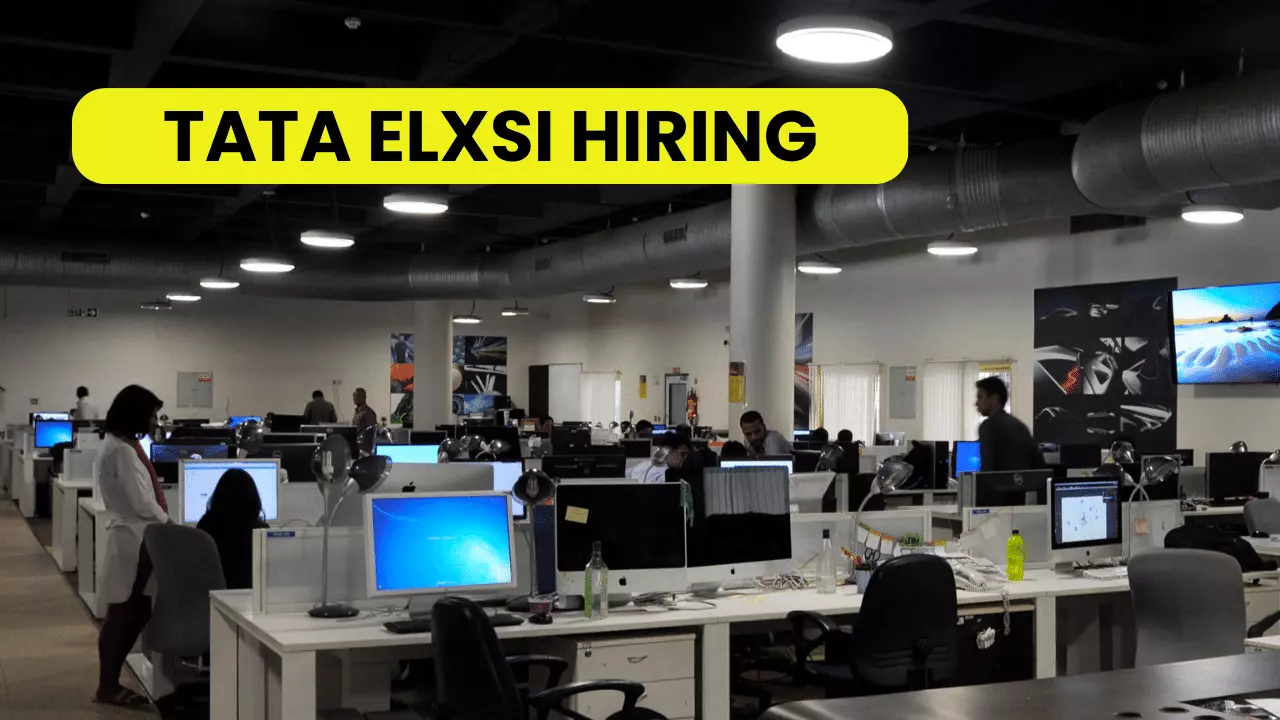 Tata Elxsi job vacancy 